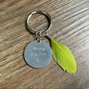 Hand Stamped Keychain